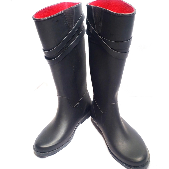 Tommy Hilfiger Shoes - Tommy Hilfiger Women's Coree Black Rain Boots